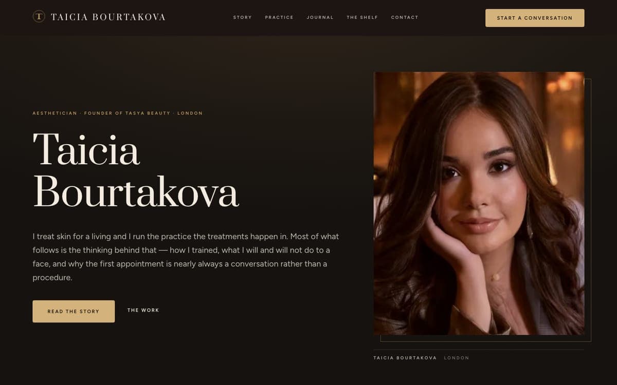 The Taicia Bourtakova website